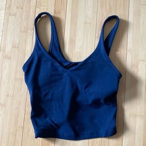 Lulu lemon Align Tank Dark Blue sz 0